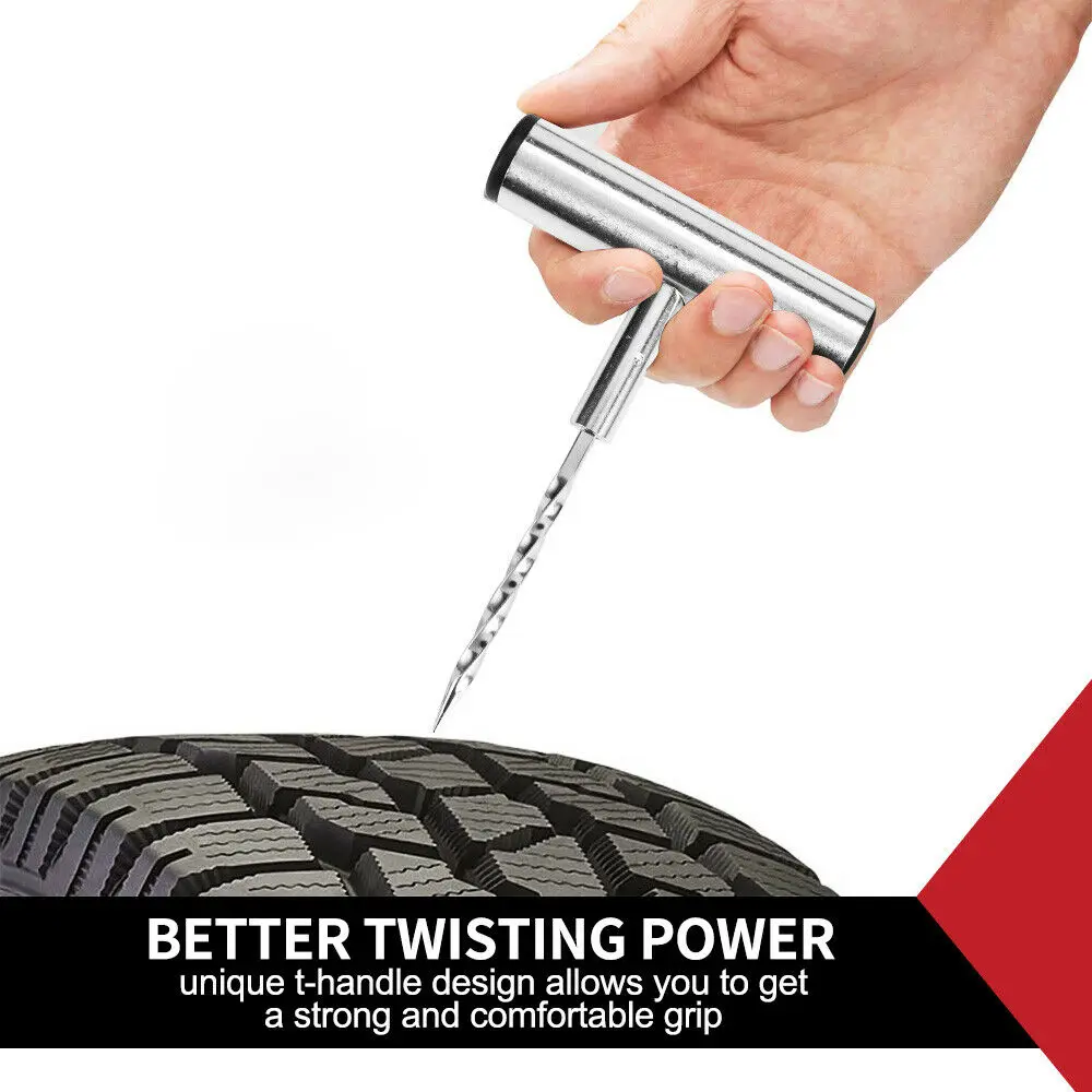 FIERYRED 67 Pcs Emergency Tools Set Car Truck Trailers Motorcycle Bike Tyre Repair Kit