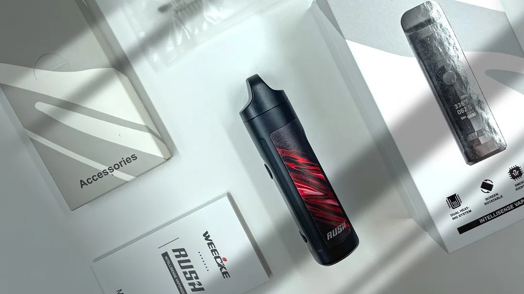 
Latest Intellisense Hybrid vaporiser for dry herb Weecke Rush,original factory supply high quality vape pen 