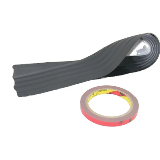 Rear Bumper Trim Trunk Protect Ramps Rubber Scuff Guard For Golf MK6 MK7 VI VII 6 7 Jetta MK5 V 5 Passat B6 B7