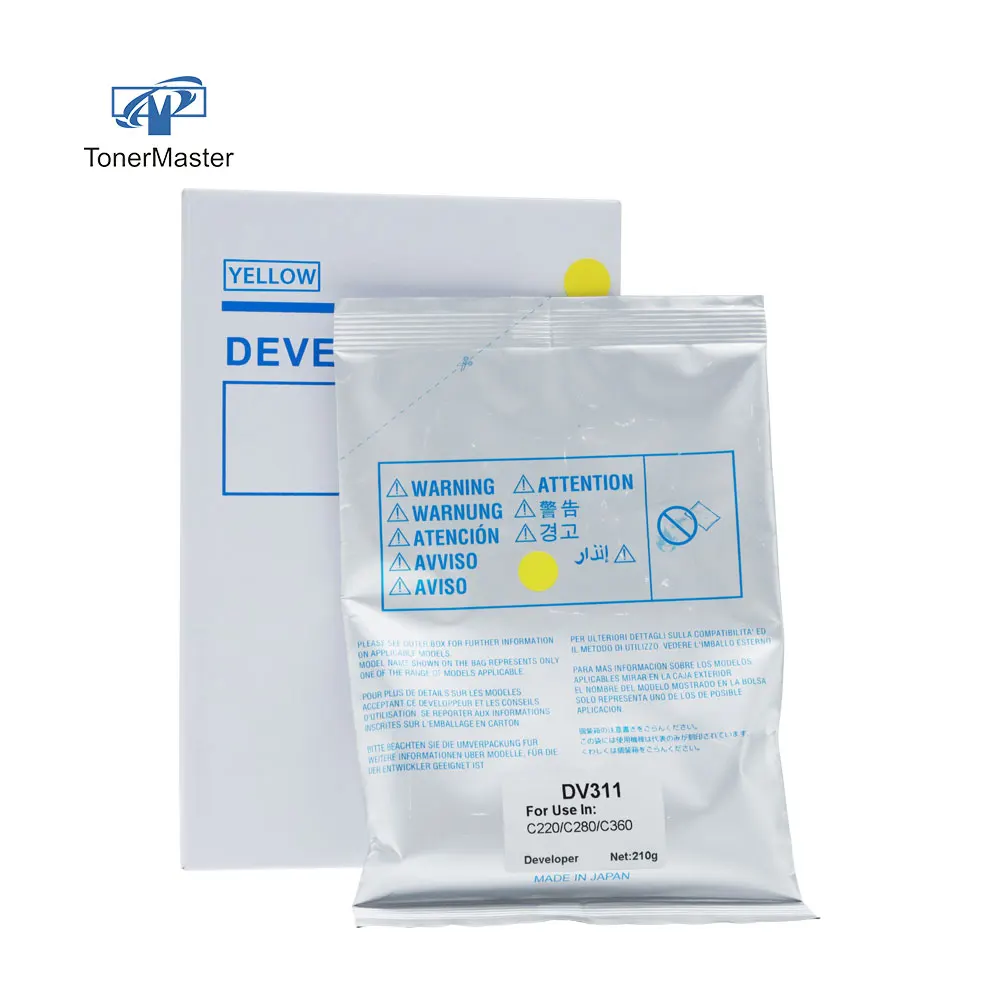 Original Quality Bizhub DV 311 Developer For Konica Minolta C220 280 360