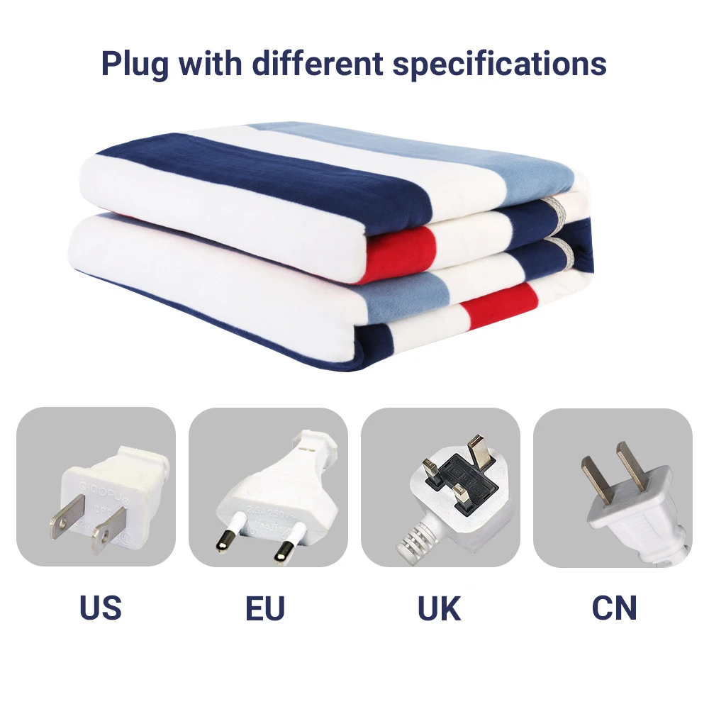 Hot Sale China Wholesale Electric Heated Comforter Warm Blanket Throw Soft Electric Other Heating Blankets For Winter Bed Warmer