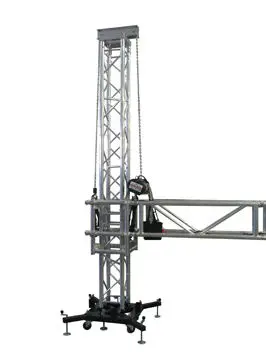 f42 lighting truss triangle aluminium single truss pillars for wedding decoration