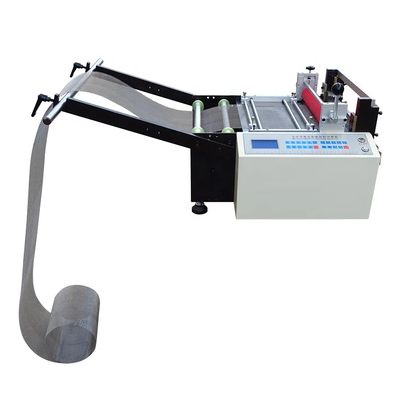 Автоматическая машина для резки проволоки, Настольный станок для резки ленточного экрана из нержавеющей стали, машина для резки листового металла, машина для производства