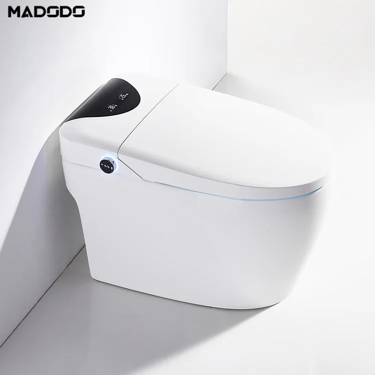 Bathroom Bidet Luxury Smart Toilet Intelligent Electronic Smart Wc Toilet Commercial Hygienic Automatic Toilet