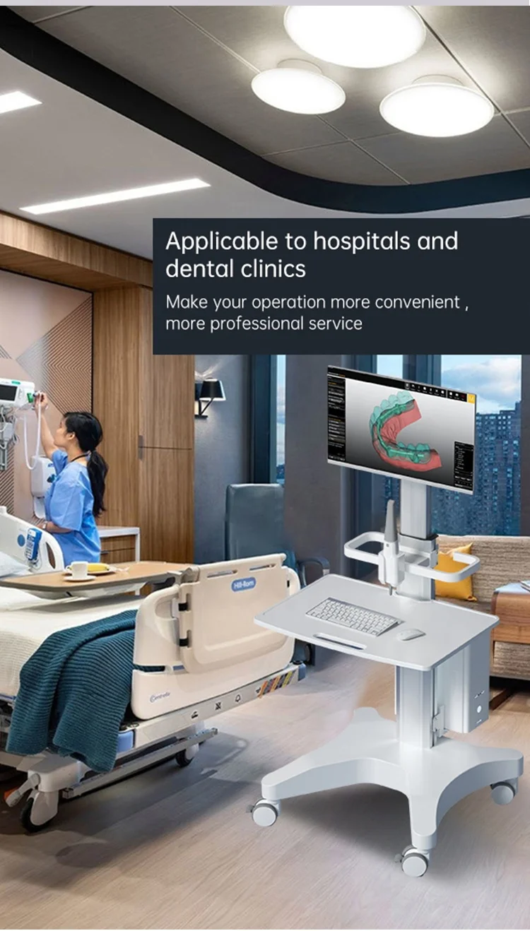 Dental Trolley With Socket Clinic Furniture Dental Cart With The Tray