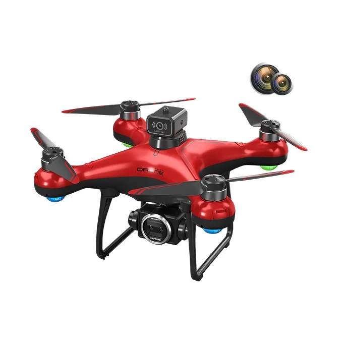 DWI DOWELLIN Dual camera drone accessories Smart Hover RC helicopter Brushless motor Quadcopter Toy