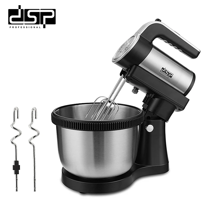 DSP Profesional Kitchen Appliances 4L Food Mixers 5 Speed Bakery Baking Kitchen Bread Dough Cake Mixer Machine