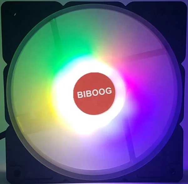 Вентилятор корпуса ПК 120 мм Компьютерный RGB для охлаждения игрового компьютера