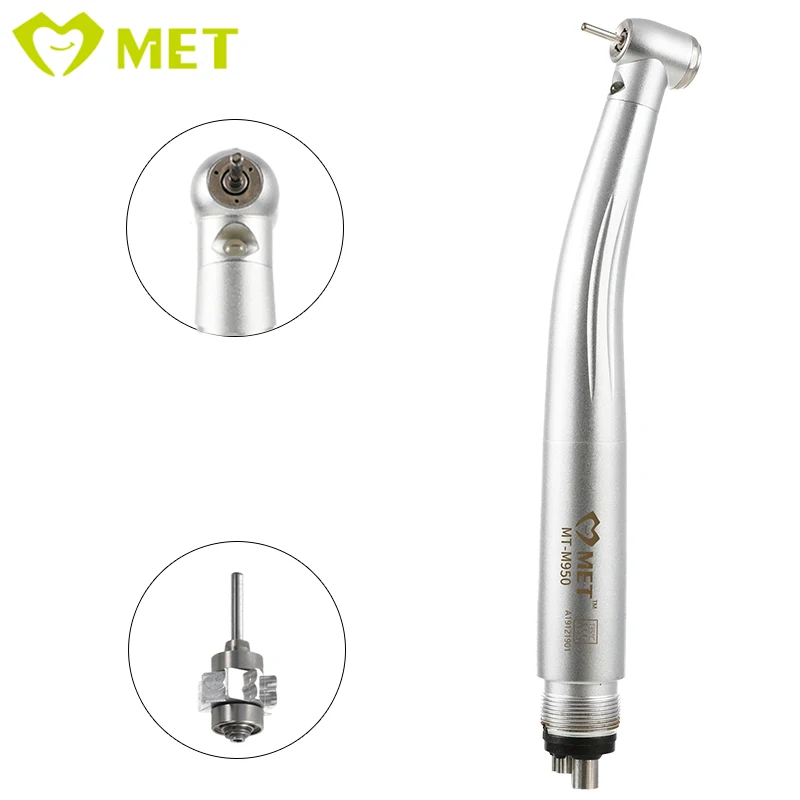 Dental E-Generator High Speed Handpiece Led With Opening Cartridge Japan Ceramic Bearing