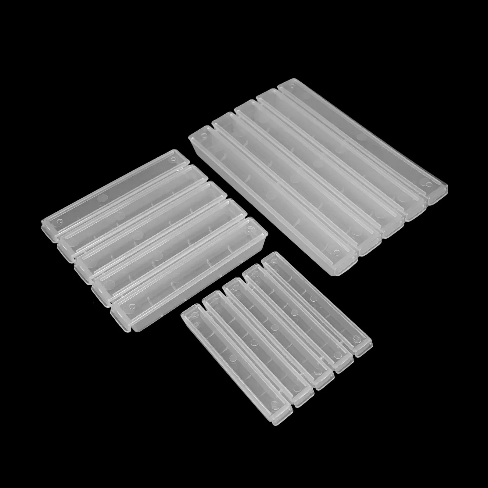 Box package tool sets five conjoined pp plastic packaging box 12*91mm drill container