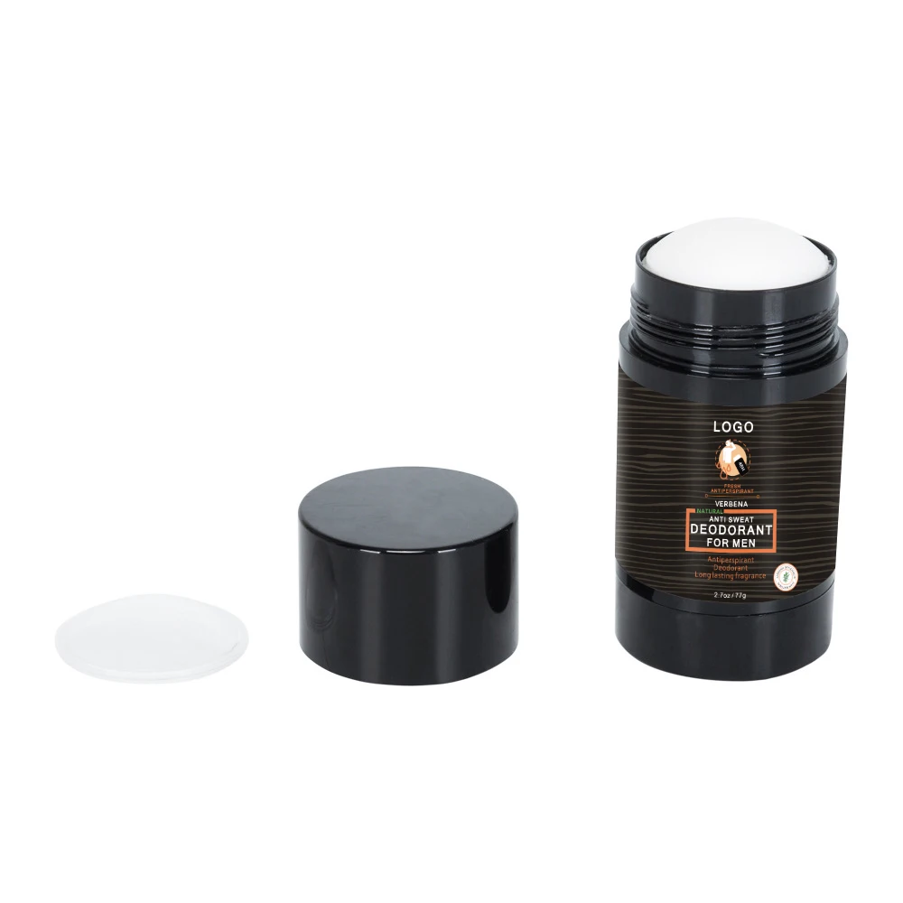 white organic body deodorant private label custom 55g aluminum free deodorant