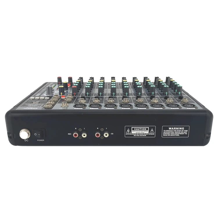 professional mixer effector audio interface usb broadcast console 10 channel audio mixer sound