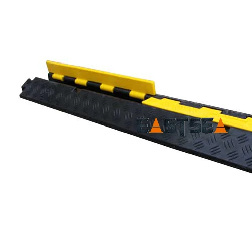 1 Channel Traffic Safety Rubber Cable Ramp