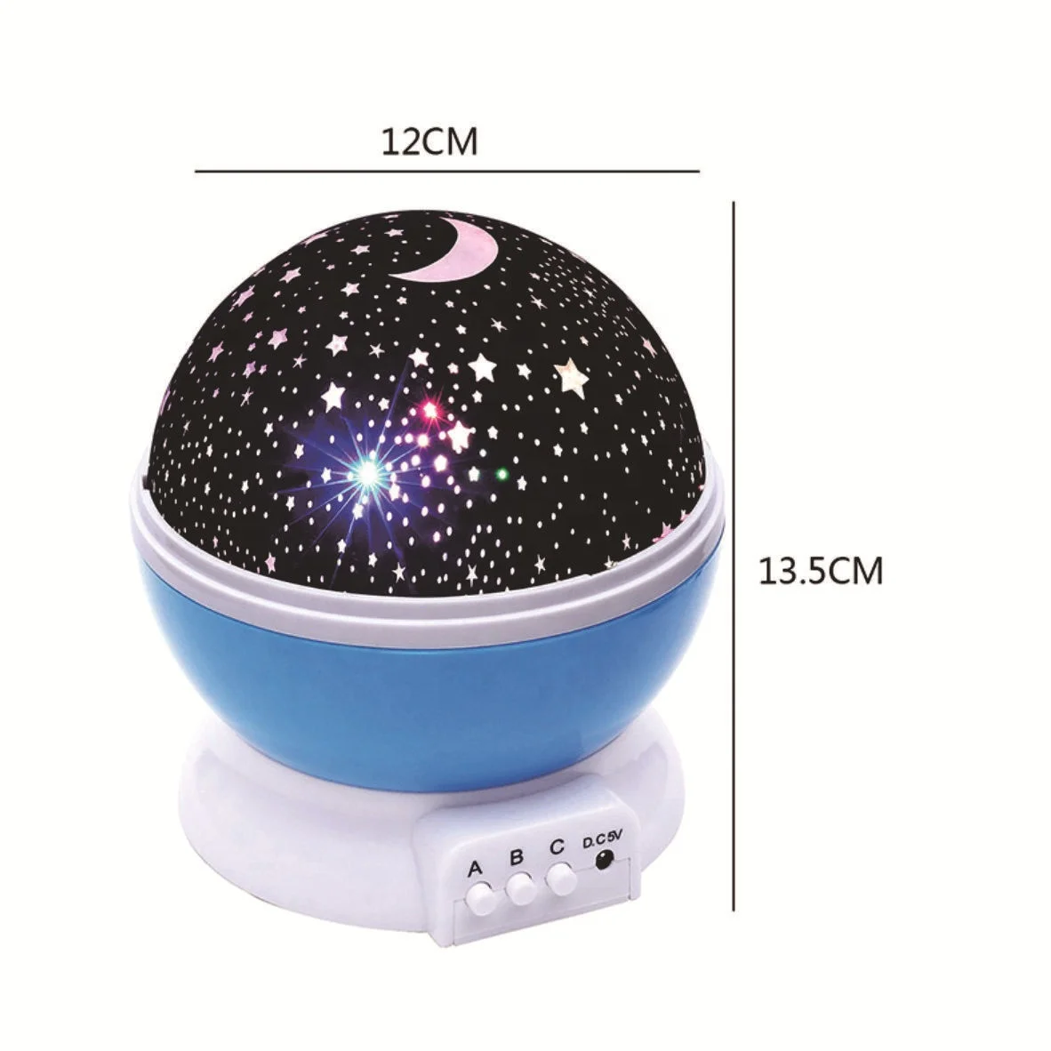 Star light projector led night light 360 Degree Rotation kids night light Color Changing with USB Cable, Gifts for Children