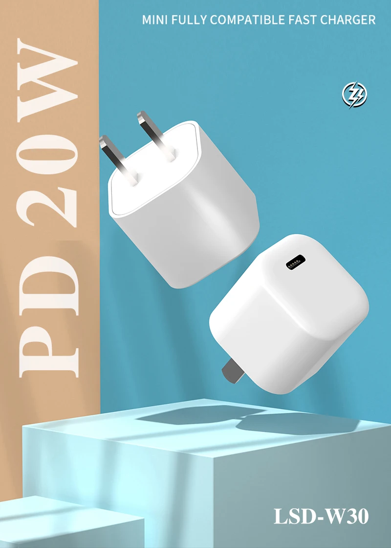  Мини-30w разъемом спецификации usb type-c для быстрой зарядки адаптера переменного тока мульти штекер Тип c18w адаптер питания iphone 20w мобильных телефонов и планшетов apple 18 Вт солнечное зарядное