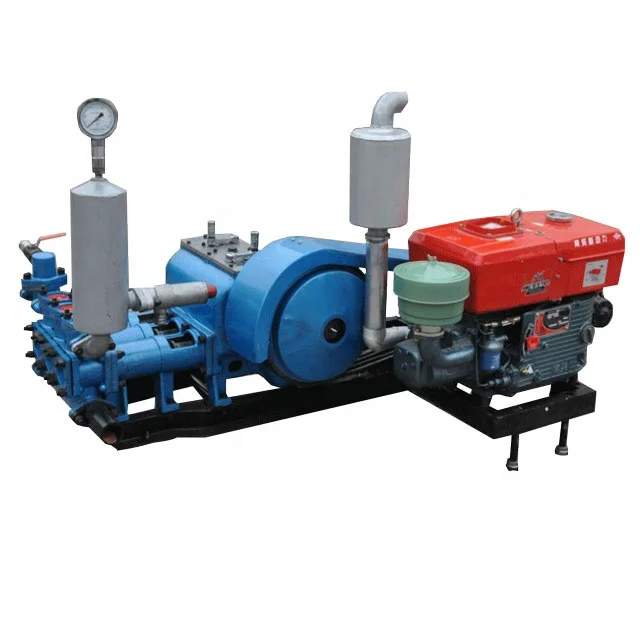 BW750 High flow capacity multifunction Hydraulic triplex single -action Piston Pump service different drilling machine