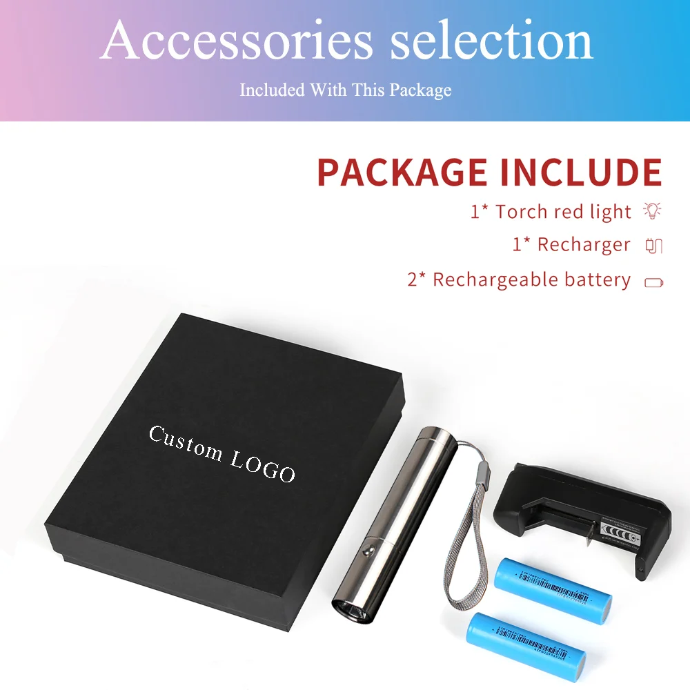 
( Wavelength Customized ) portable Infra Led Lamps 660nm 850nm,9W red light therapy torch 630nm for skin care 