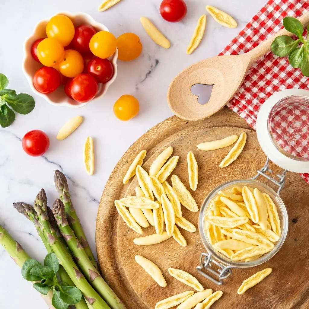 Italian High Quality Noodles - Apulian Premium Slow-Dried Pasta - Capunti 500g bag pack