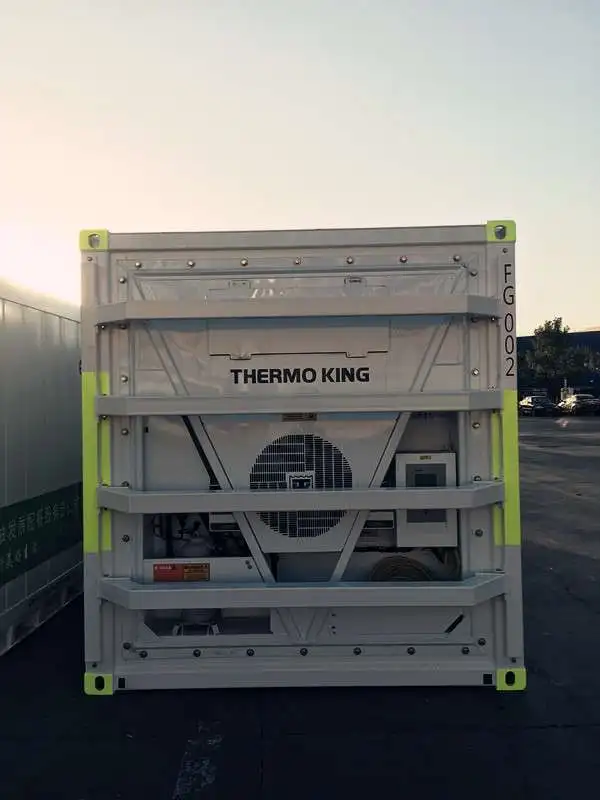 20 40feet BV or LR certificate DNV.2.7.1 refrigerated cold container  with TK semi trailer Made in China