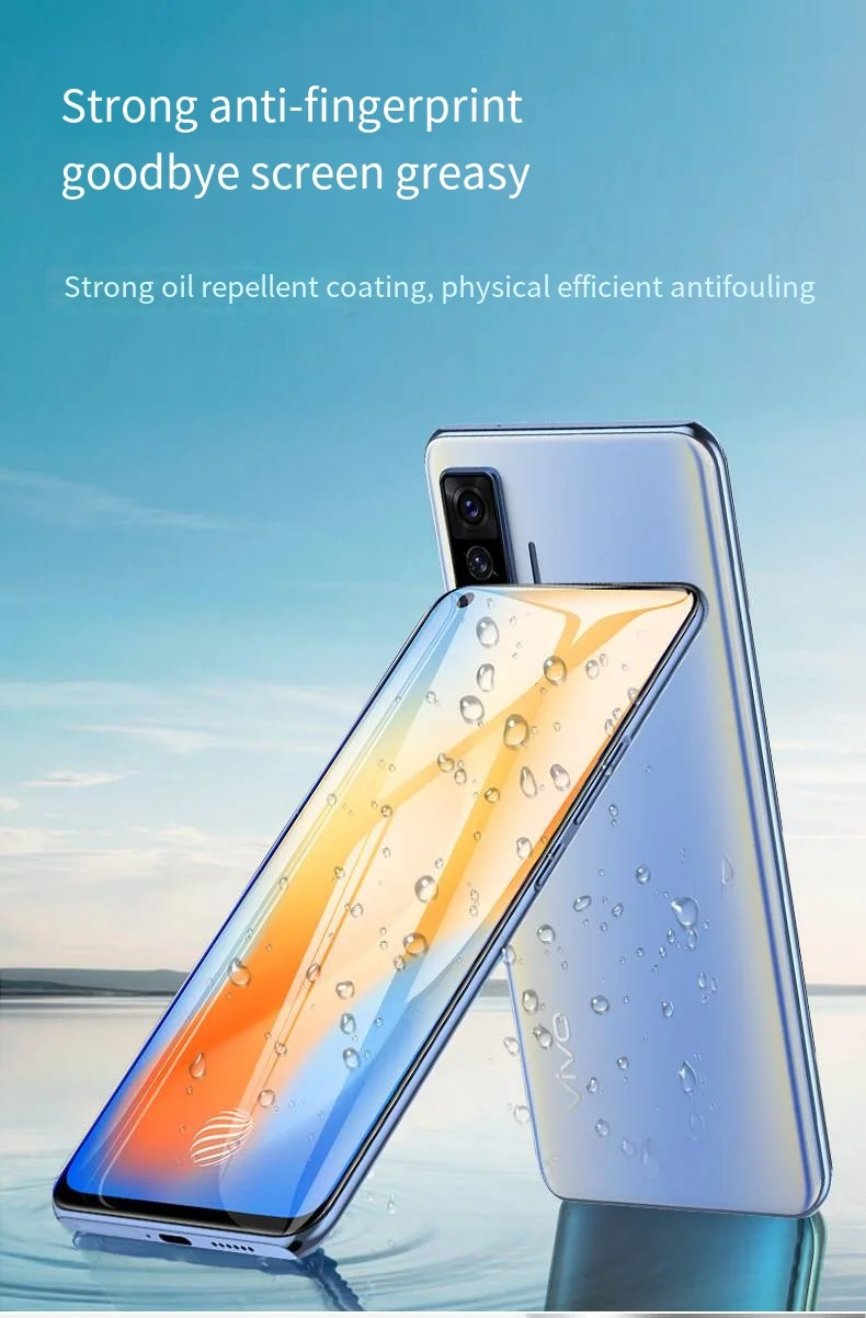 Защитное стекло Jmax 2.5D для экрана VIVO V 3 9 11 15 17 19 I /X 20 21 23 24 30 50 60 70 T