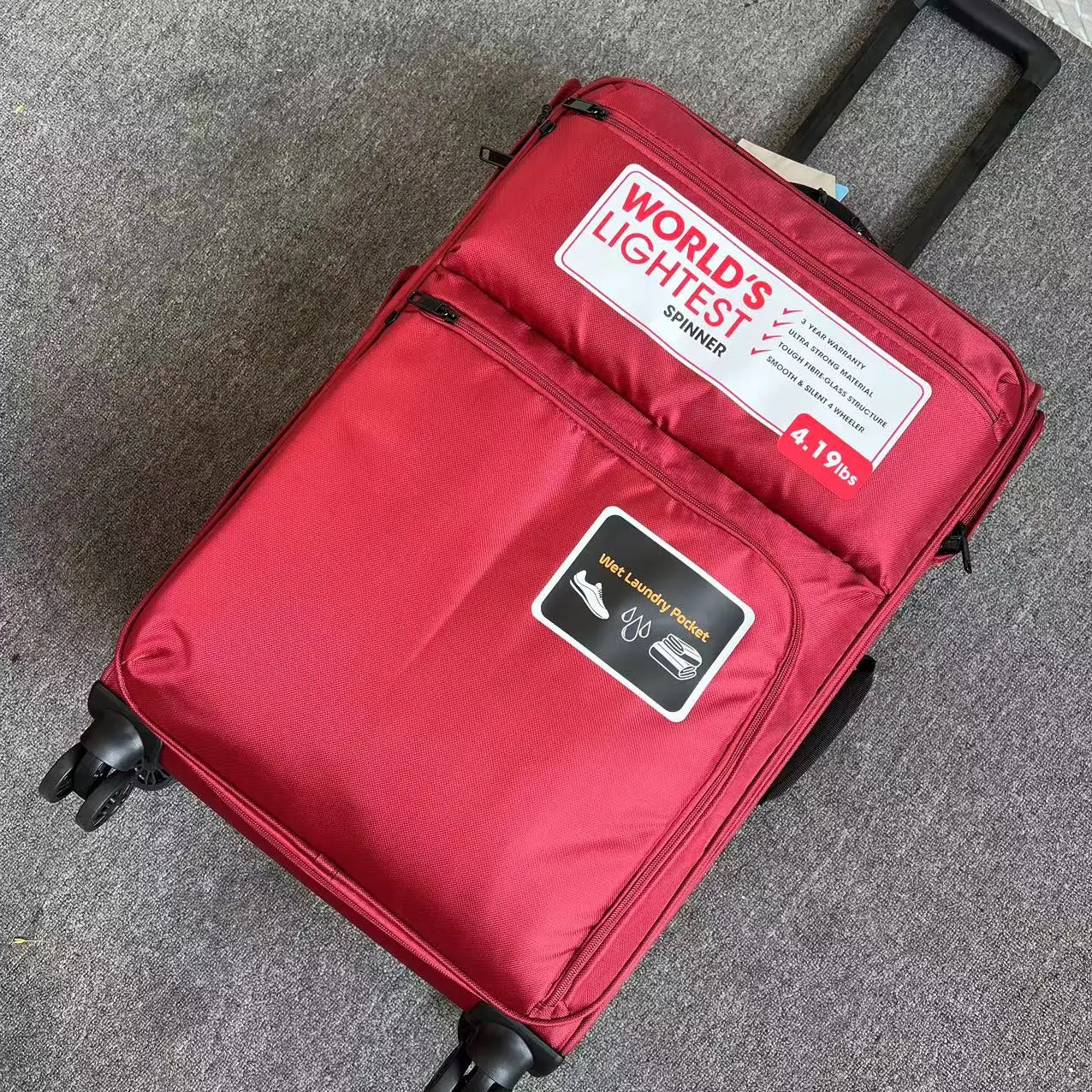 Easy-To-Clean Protective Case Featuring A Flexible Handle For Business Professionals Portable Suitcase