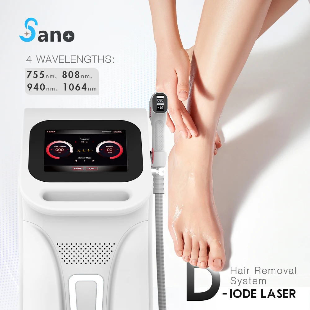 Factory Price Diode laser /4 wavelengths 808 755 940 1064nm diode laser 755 808 1064 hair removal machine