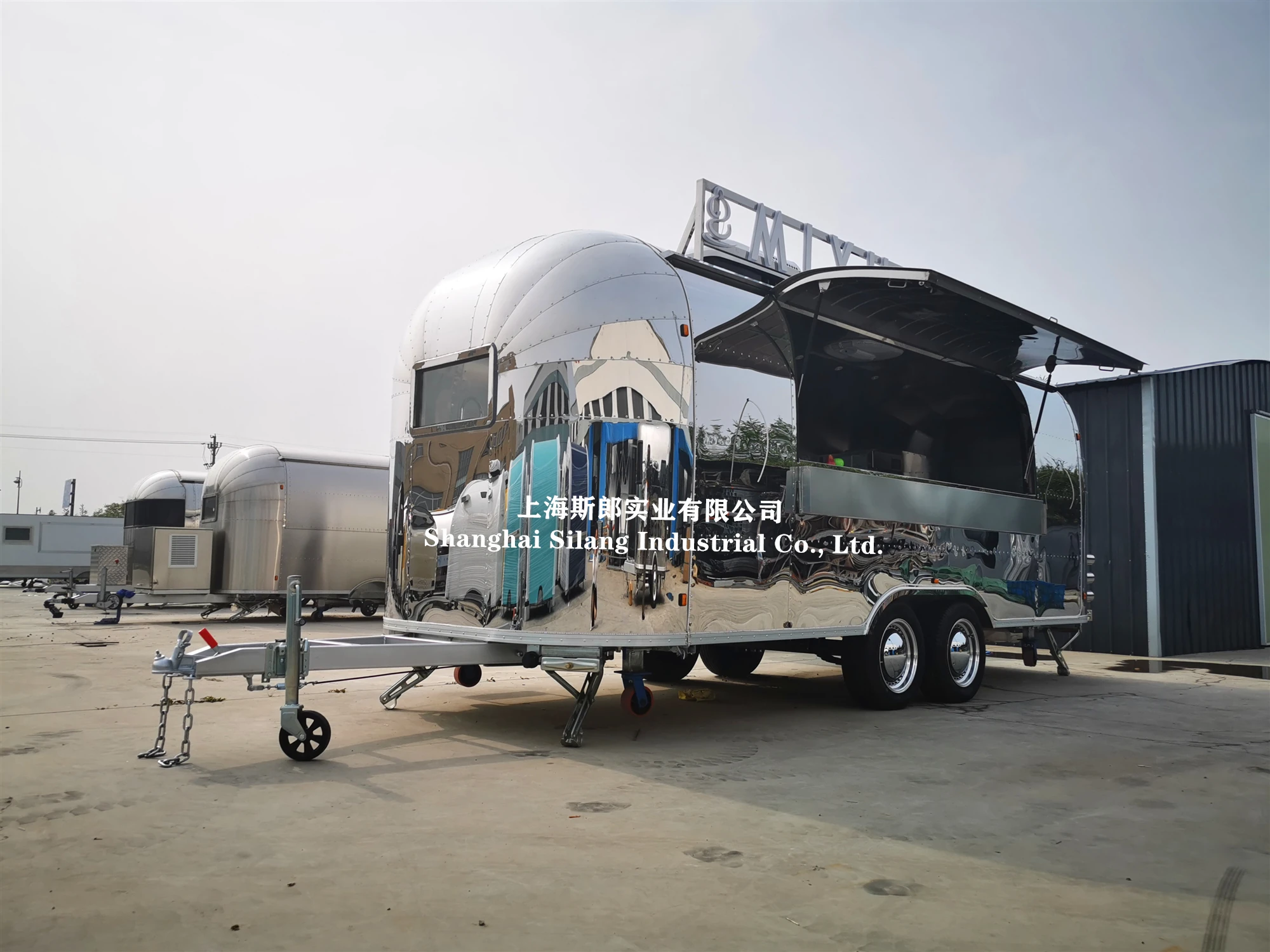Грузовик для пищевых продуктов Airstream мобильный кухонный прицеп быстрого питания