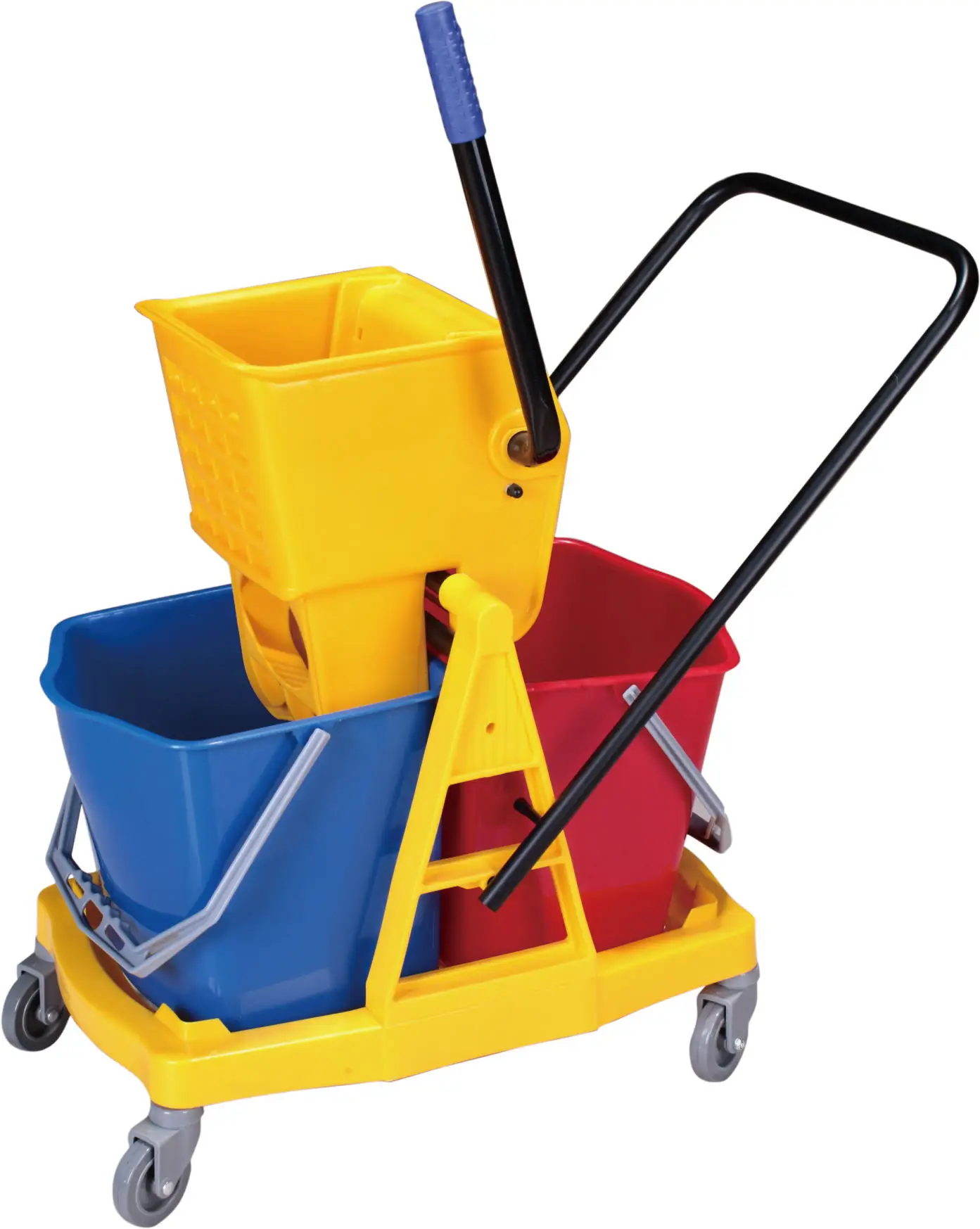 Multifunction Cleaning bucket and Mop Trolley Mop Wringer Bucket 81 Liter