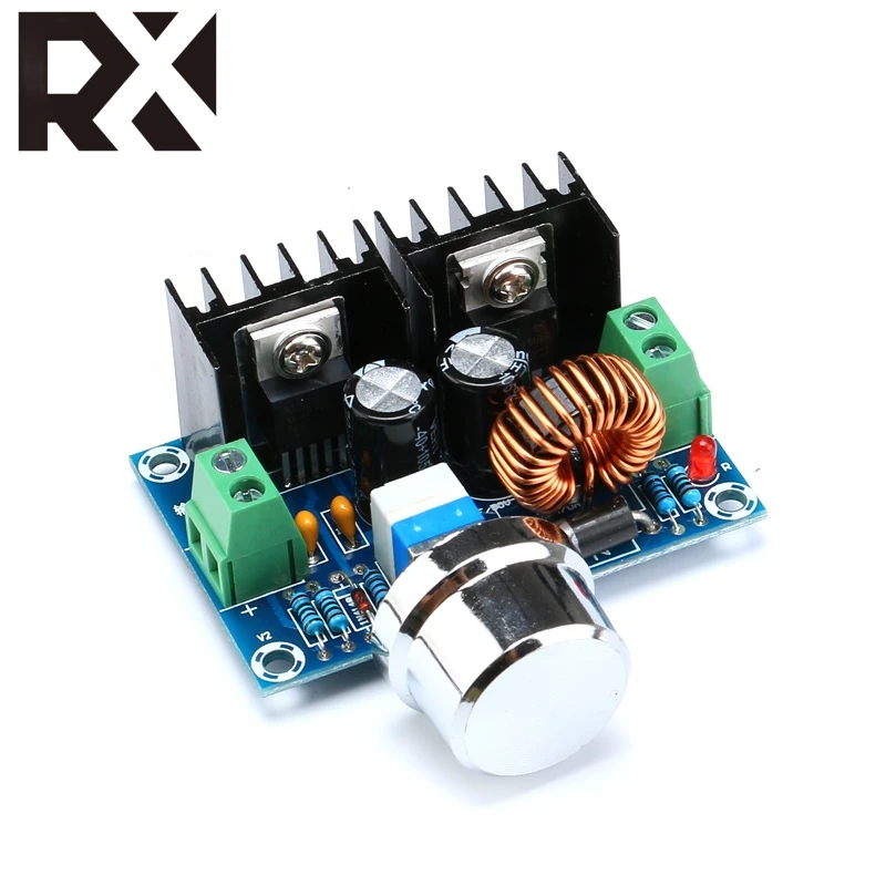 RX XL4016E1 High Power DC Voltage Regulator DC-DC XH-M401 Buck Module with Maximum 8A Tire Voltage Regulator