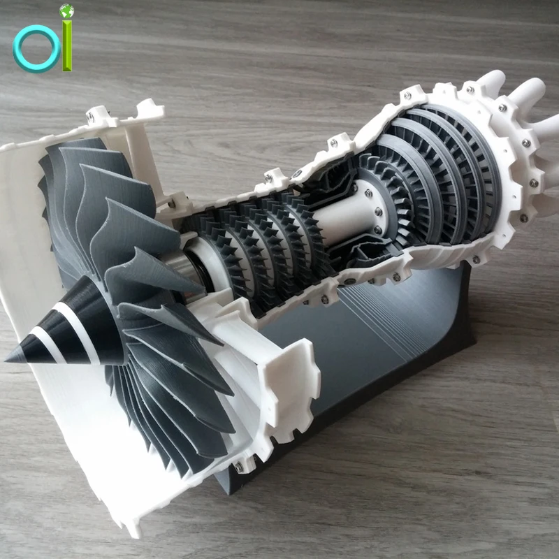  3D-печать обработка на станке с ЧПУ высокоточная изготовленная заказ деталь двигателя воздушной струи