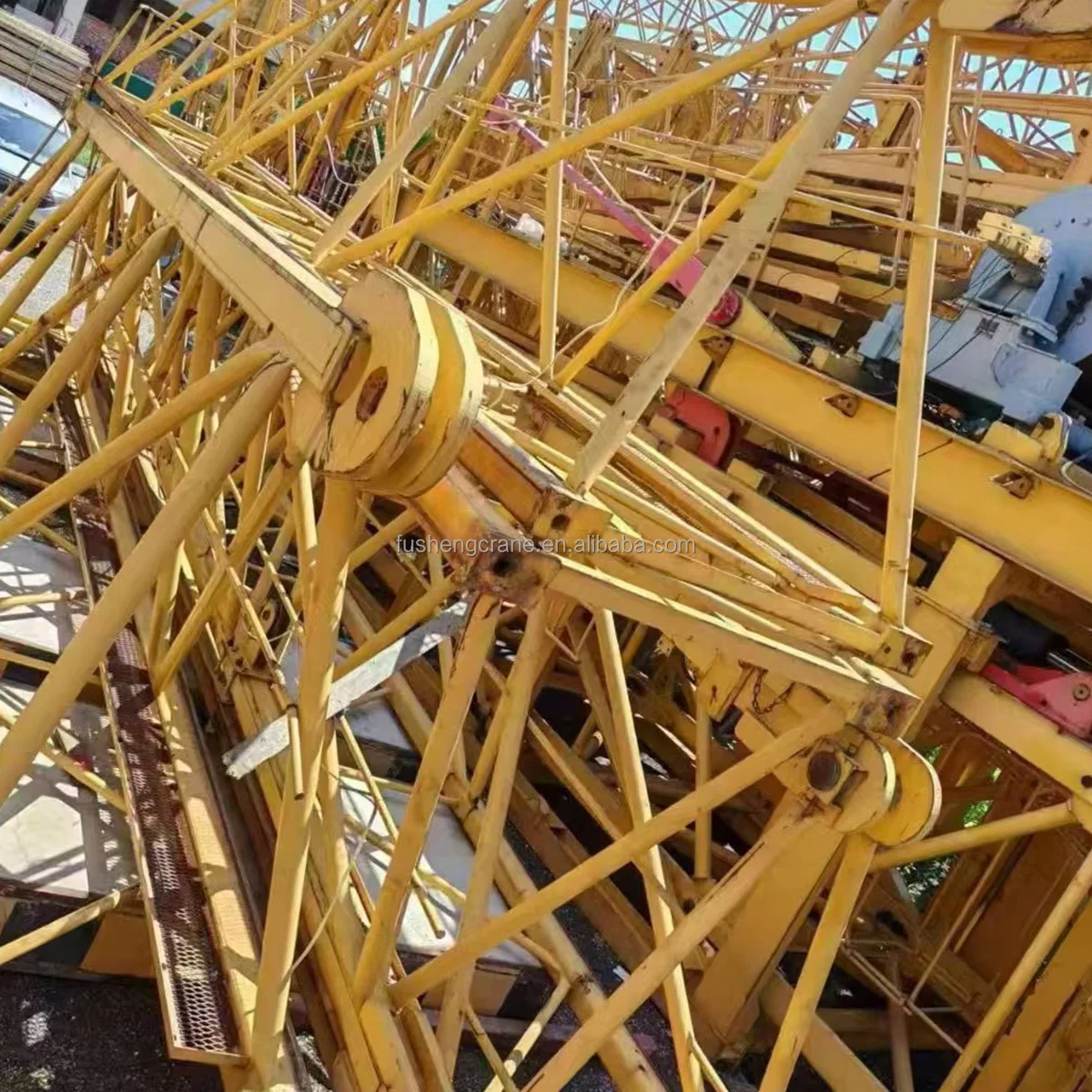 Construction Freestanding 7530 Tower Crane and Construction Hoist Supplier