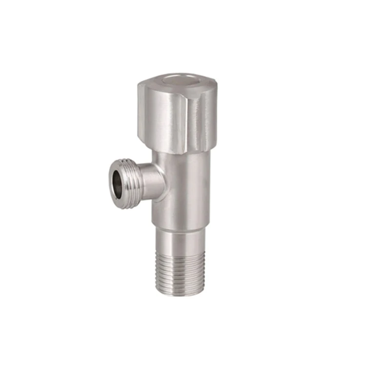 
Wall Mounted Toilet Water Stop Equal Bathroom Washing Machine Angle Valve 2 Way 