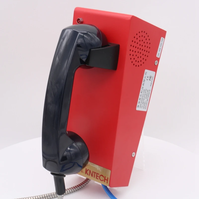 Vandal proof Rugged Desk Auto-Dial Phone Indoor Free Dial Handset Emergency Hotline Telephone for Prison Bank