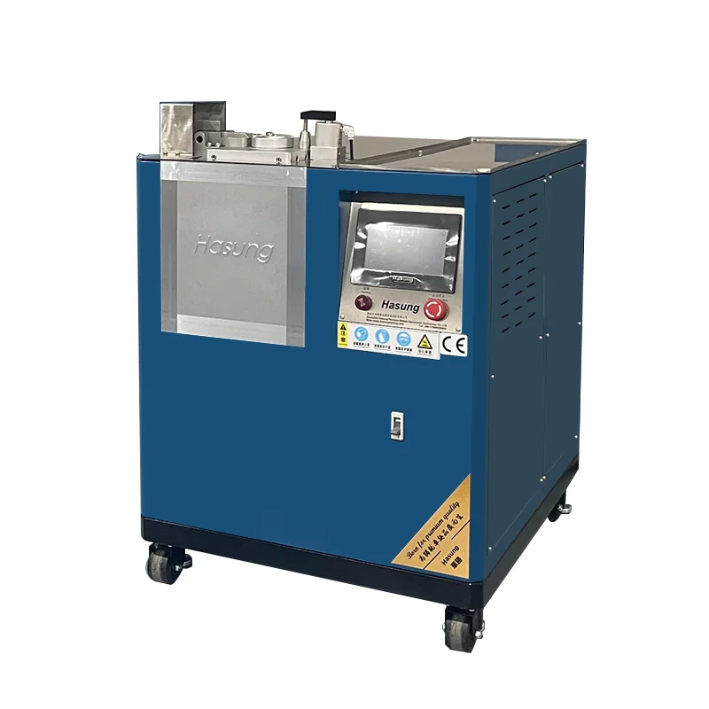 Hasung 2 in 1 PLC gold bar making machine gold silver ingot casting machine