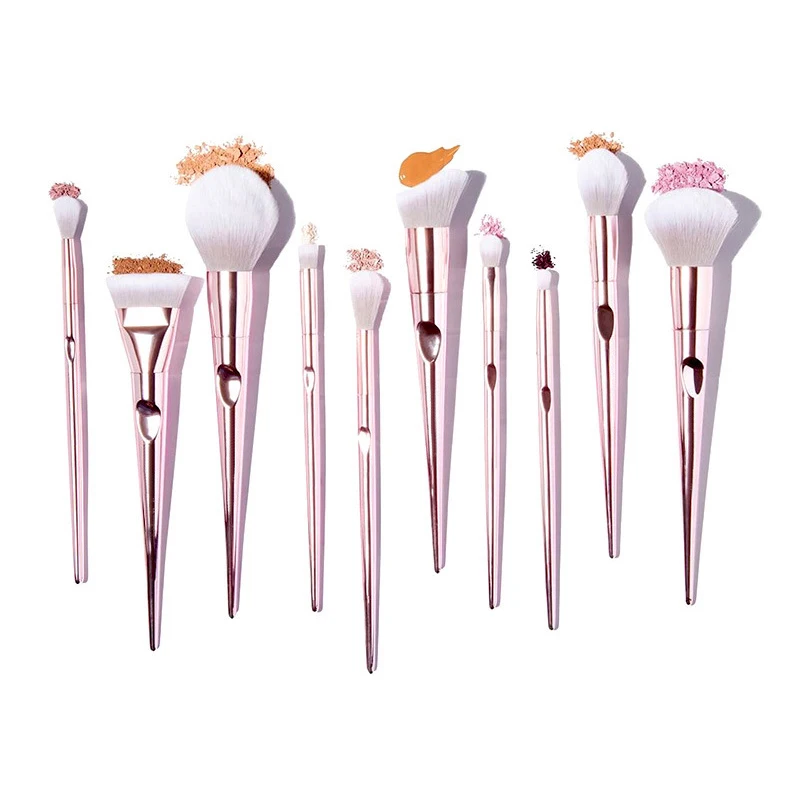 
14pcs hot custom make up brush kawaii professional make up brush set for face 