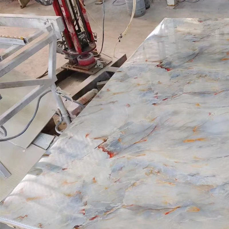 4x8 glossy uv marble sheet colourful uv board