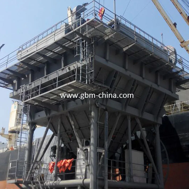 50 m3 Industry mobile bulk cargo port eco hopper
