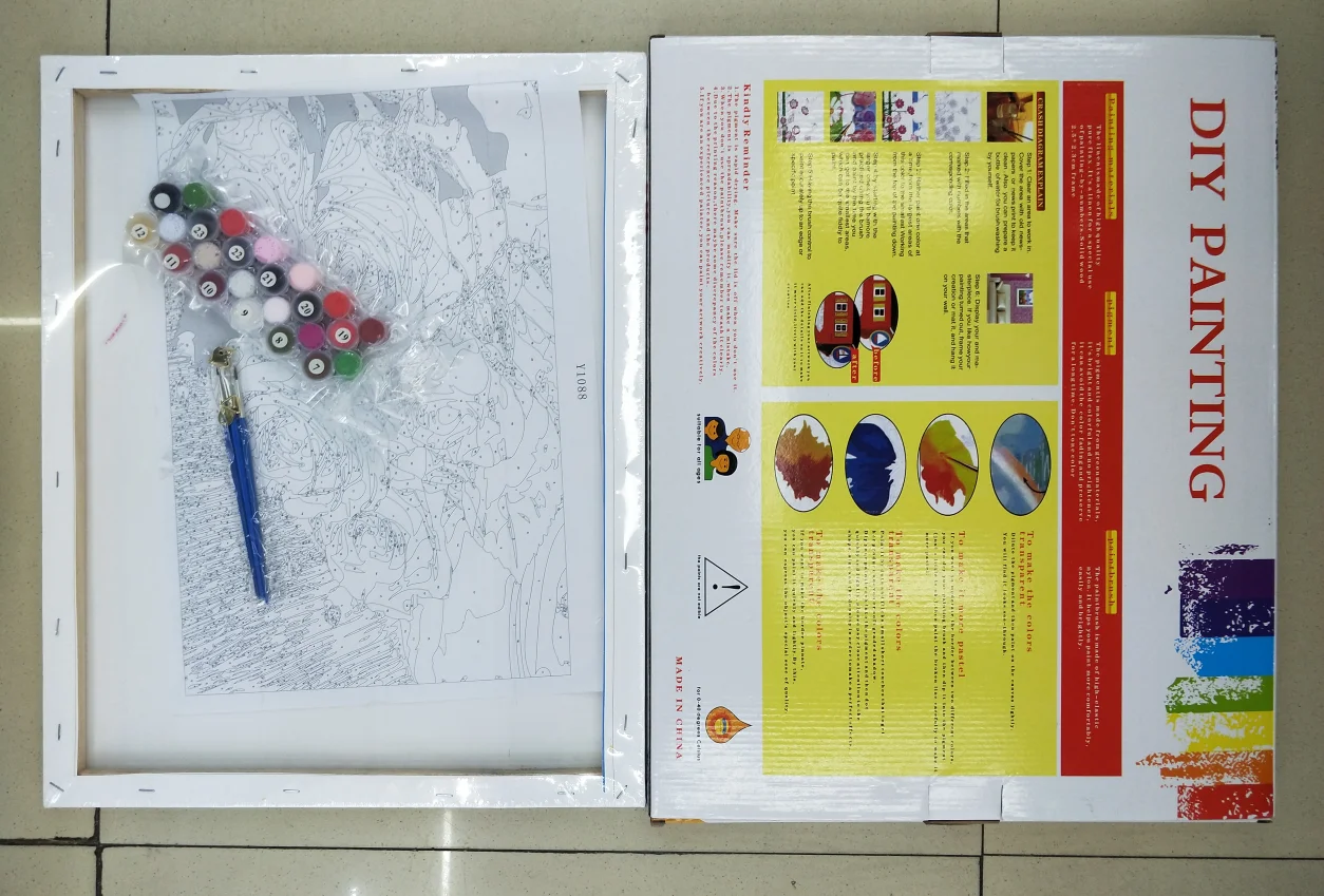 Diy Your Own Car Photo Painting By Numbers For Adults And Kids On Canvas Paint By Numbers Art Wall Home Decor