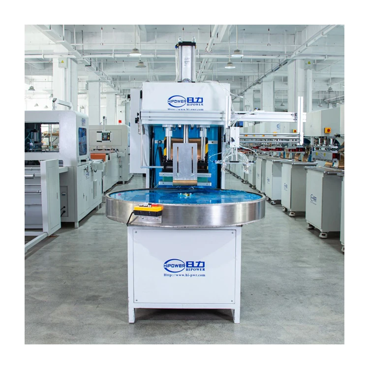 Factory price auto HR-8KW-3AC-15T HF Power pvc welding machine high frequency leather embossing machine