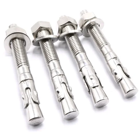 Customizable Steel Expansion Bolt Wedge Anchor with Built-In Expansion Screw 80mm-300mm Zinc Surface Treatment DIN Standard