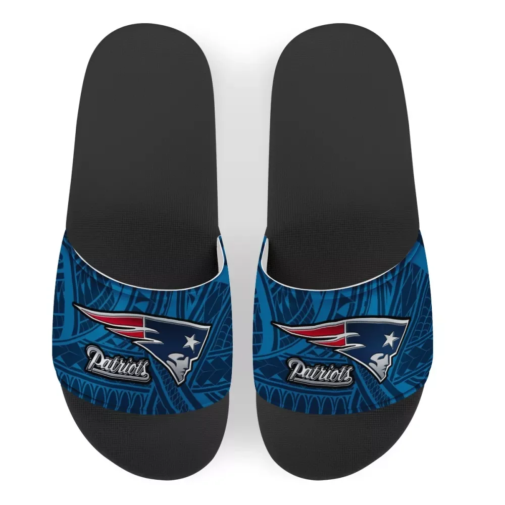 
Custom American football team Slippers Polynesian tribal design Fashionable Home Slippers For Women Summer Slippers 