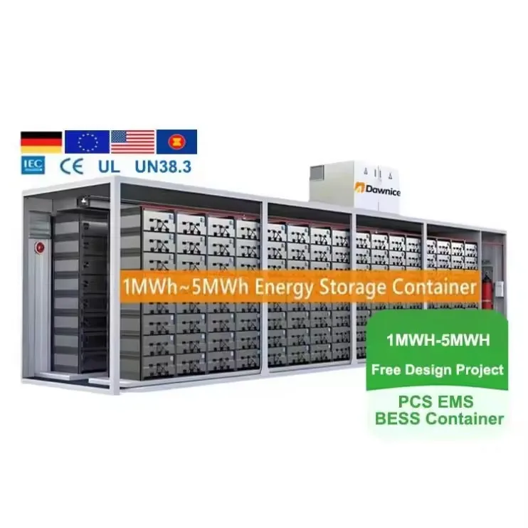 Container BESS 3 Mwh 4 Mwh Lifepo4 Lithium Battery 2mwh 2 Mw 3 Mw 5 Mw Solar Panel Container Energy Storage System