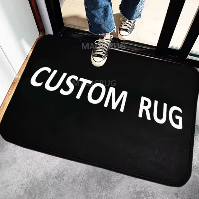 Door Mat Custom Carpet Die Cut Out Area Rugs 3d Printed Machine 3d Area Rug