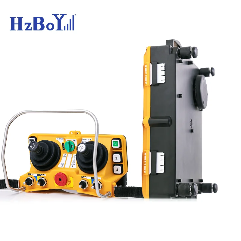 Ac Dc 12v F24-60 Industrial Radio Wireless Dual Joystick Remote Control