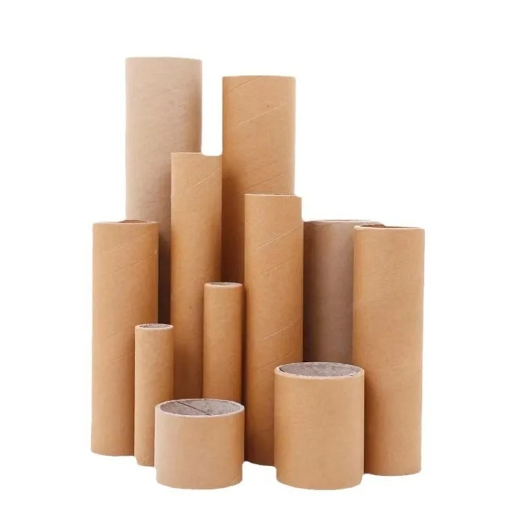 Custom Cylinder Recycled Kraft Paper Cardboard Poster Packing Shipping Mailing Tube
