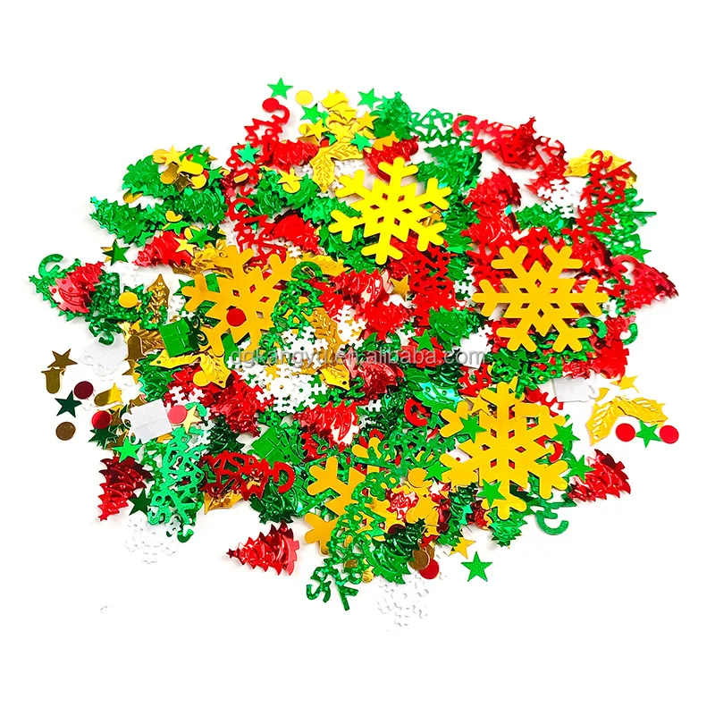 Wholesale Party Glitter PVC Confetti for DIY Mold Art Nail Artwork Holiday Wedding Bridal Shower Birthday Valentines Party Decor