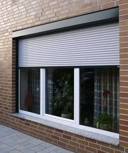 Factory Price Vertical Electric Best Quality Ready to ship Aluminum Rolling Shutter Window