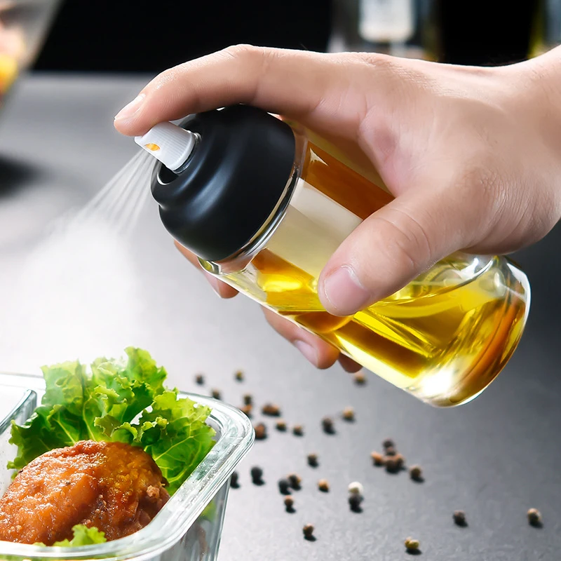 vegetarian fitness oil control kitchen plant oil storage container household edible barbecue Japanese style  oil Spray bottle