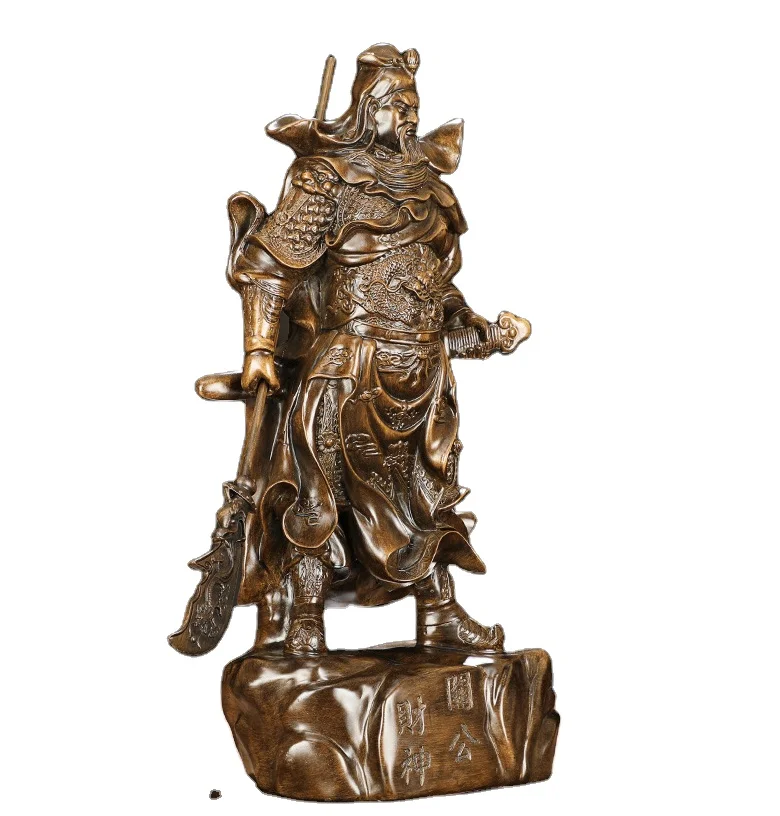 2023 Guan Yu Feng Shui 66cm Buddha Statue Kwan Kung Of Wealth Ornaments Gifts For The God Of Wealth Ornaments For Guangong God