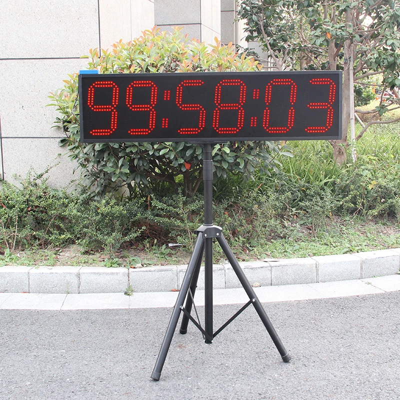 CHEETIE CP029 Led Outdoor Waterproof Digital Clock Real Time Alternating Date Temperature Sign